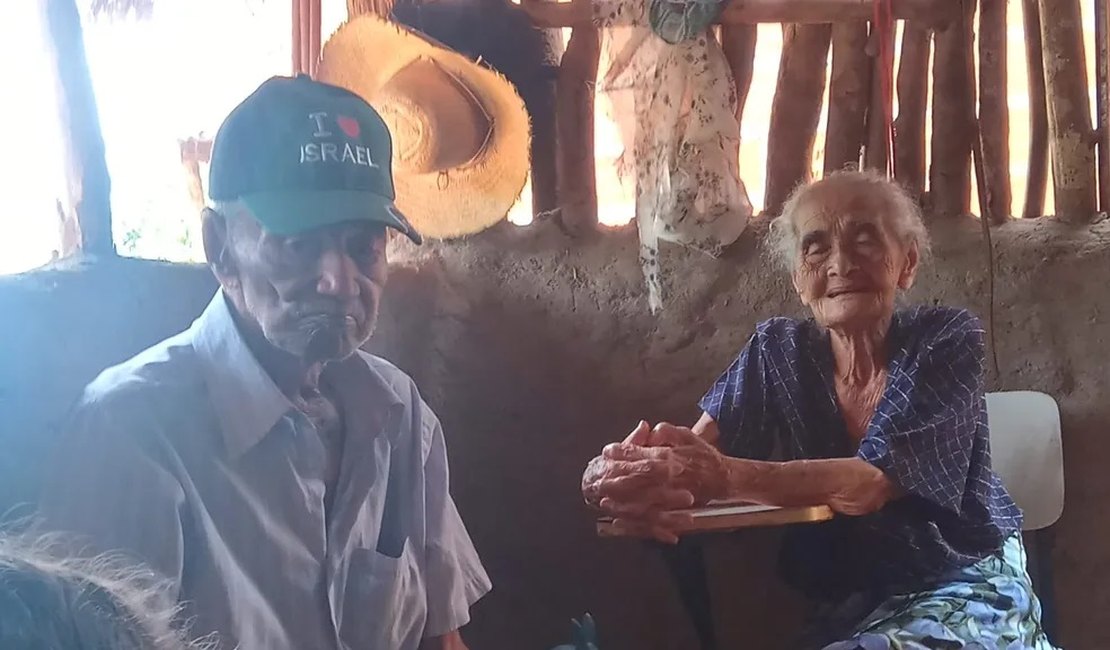 Após quase 80 anos juntos, idosos centenários morrem no mesmo dia no Tocantins