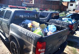 Policiais civis concluem entrega de donativos para vítimas da chuva