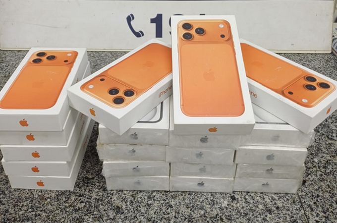 R$ 100 mil em iPhones: PRF apreende 20 celulares sem comprovação fiscal em São Miguel dos Campos