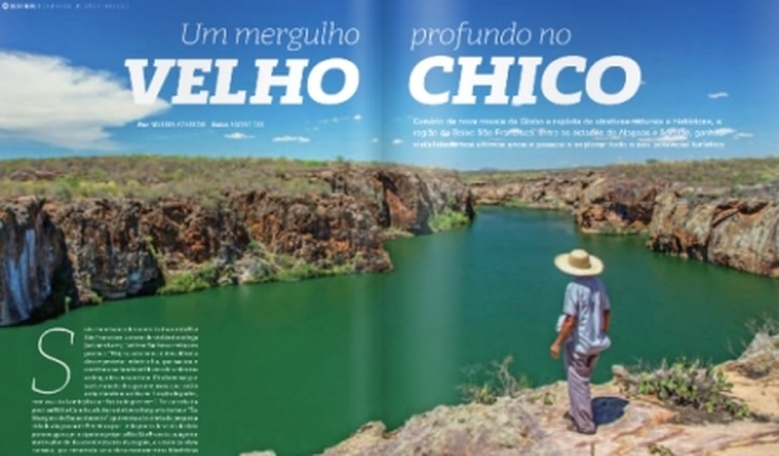 Revista de bordo da empresa aérea Azul destaca belezas do Sertão alagoano