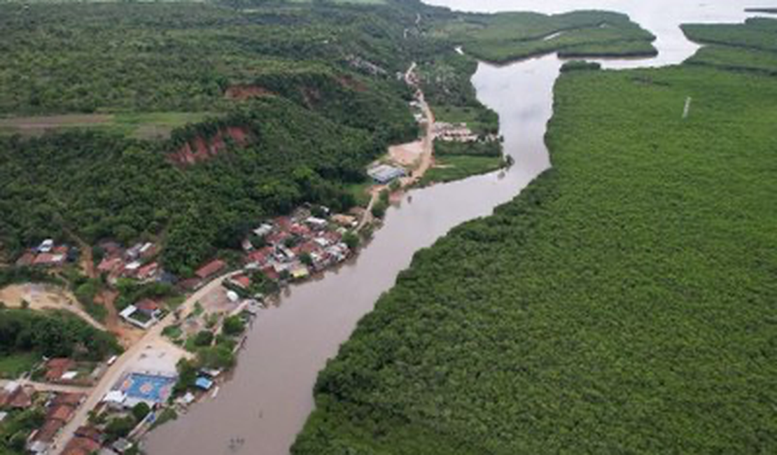 MPF pede paralisação de obras em área de preservação da Laguna Mundaú, em Alagoas