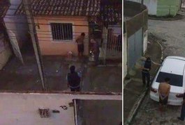 PM utiliza Drone com câmera para ajudar na prisão de suspeito de homicídio, em Maceió