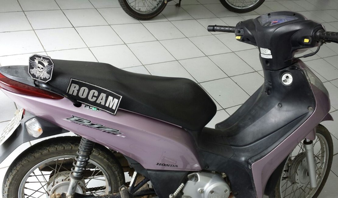 Em menos de 24 horas, policiais recuperam moto roubada em Arapiraca