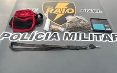 Raio Comando prende suspeito baleado com drogas após perseguição na orla lagunar