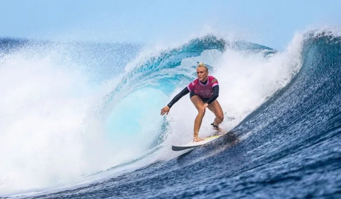 Tatiana Weston-Webb vence Brisa e coloca o Brasil na final do surfe nas Olimpíadas