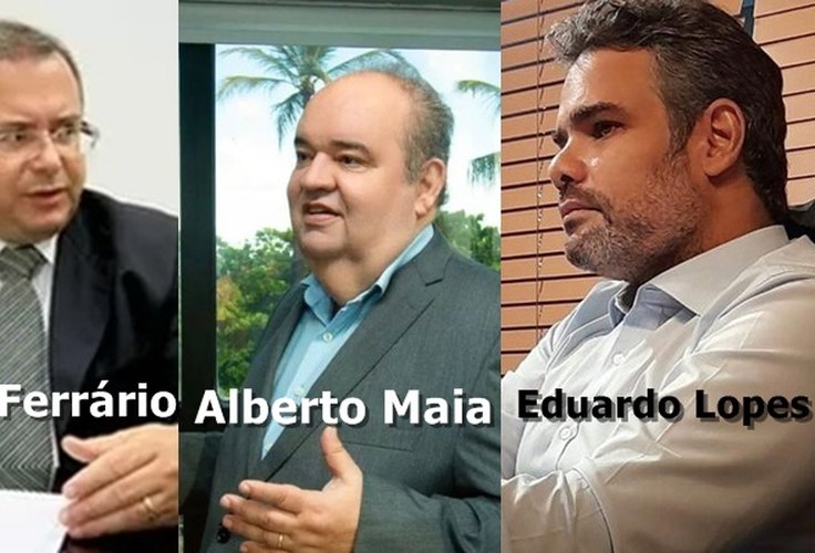 Fábio Ferrario, Alberto Maya e Eduardo Lopes são escolhidos para tentar vaga no TJ Alagoas