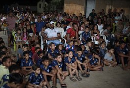 Atletas do Futuro prepara programação especial para o mês das crianças no povoado Novo Rio, em Igaci