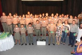 3°BPM realiza formatura da 4° turma do Projeto Pelotão Mirim