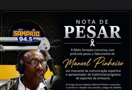 Comunicação esportiva de Alagoas perde Manoel Pinheiro, voz marcante da Rádio Sampaio