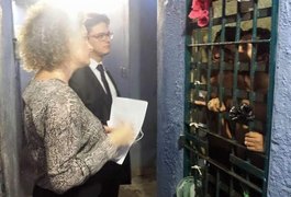 Defensoria Pública realiza vistoria em carceragens de Alagoas