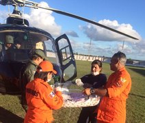 VÍDEO: Falcão 04 transfere bebê de Penedo para UTI do Hospital Regional de Arapiraca