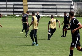 Na véspera do jogo com o CRB, ASA fecha treino para manter concentração