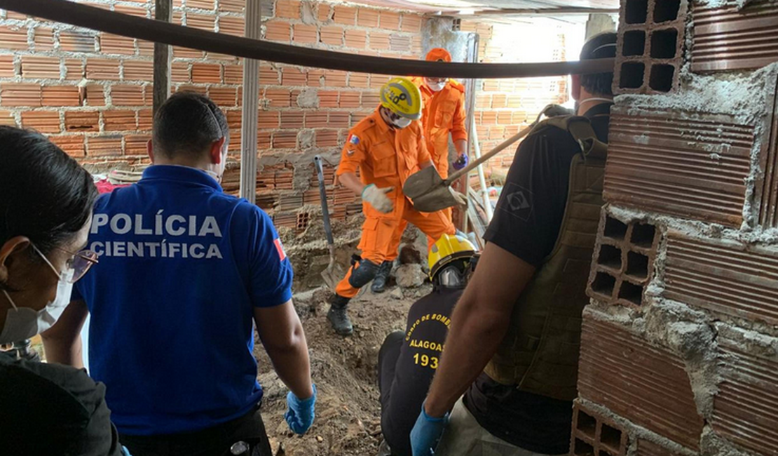 IML de Arapiraca confirma causa da morte de PM da reserva encontrado sob piso em quintal
