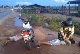Dupla suspeita de assaltos é presa na zona rural de Arapiraca