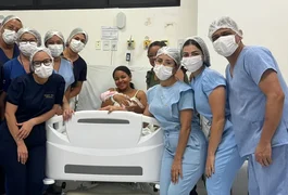 Raylla Valentina é a primeira criança de 2026 a nascer na rede estadual de saúde de Alagoas