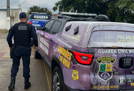 Homem é preso por agressão contra a companheira após flagrante de sistema de videomonitoramento, em Palmeira
