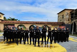 Agentes da Oplit participam de treinamento para aprimorar abordagens e incursões