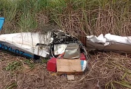 PF assume investigação de acidente aéreo em Coruripe após apreensão de quase 200 kg de cocaína