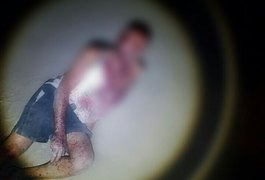Homem é agredido por vigilante na zona rural de Arapiraca e fica quase inconsciente