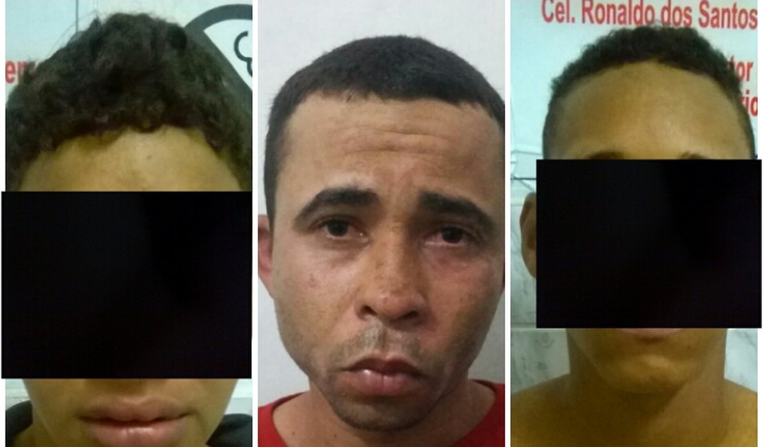 Suspeitos em assaltos à mão armada em Santana do Ipanema são detidos