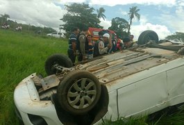 Grave acidente deixa quatro mulheres feridas na AL-110, em Arapiraca