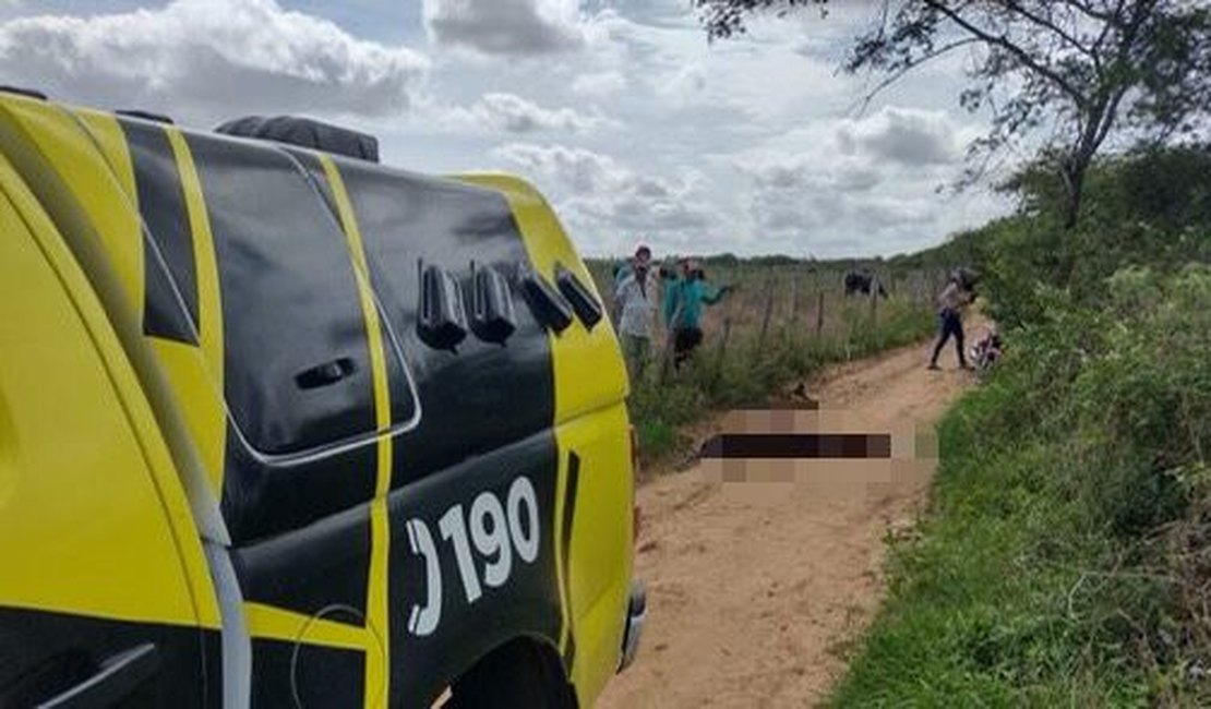 Corpo masculino é encontrado por popular em estrada de Craíbas