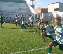 Elenco do Coruripe se reapresenta após empate com o Santa Rita no Gersão