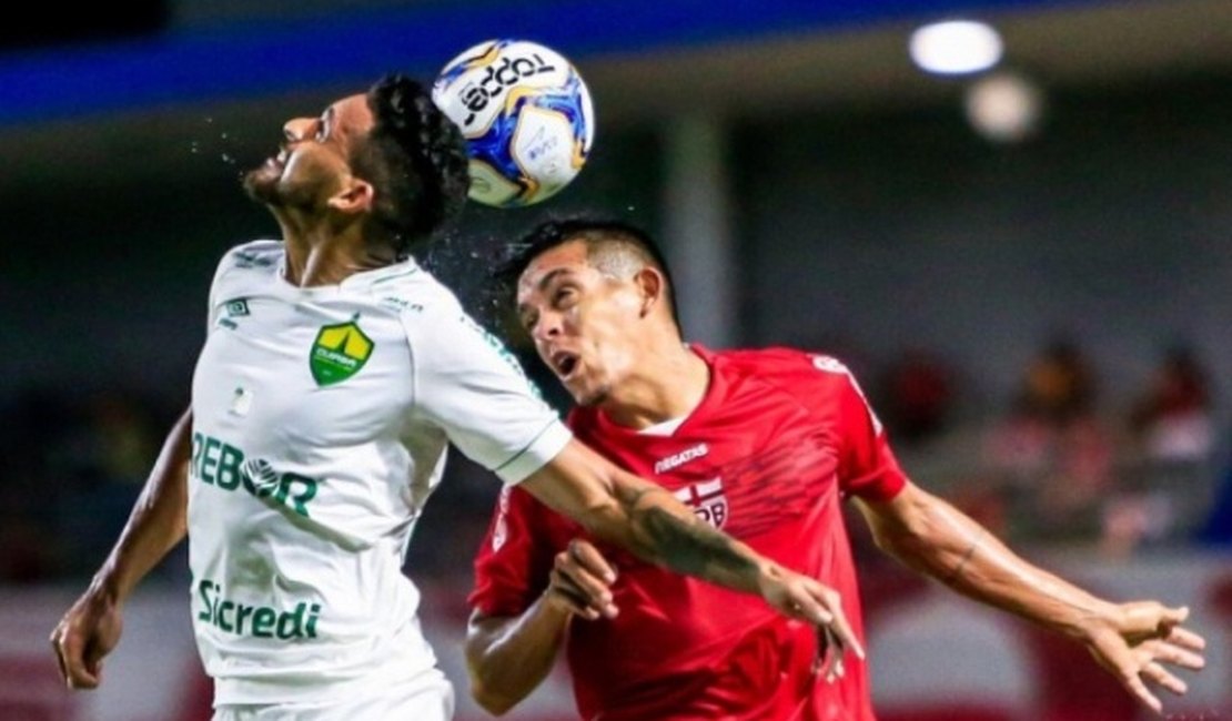 CRB joga mal perde para o Cuiabá e não consegue entrar no G4 da série B