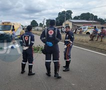 Motociclista morre após colisão com cavalo na na AL-220 , em Arapiraca