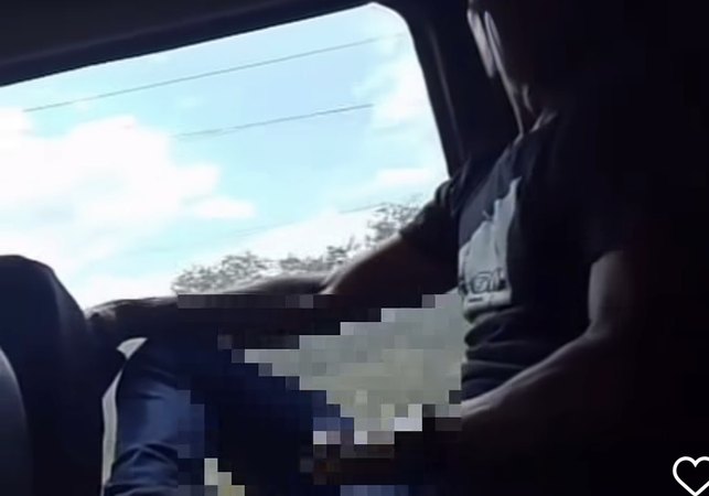 Mulher flagra homem cometendo ato obsceno dentro de van em viagem entre Arapiraca e Santana do Ipanema