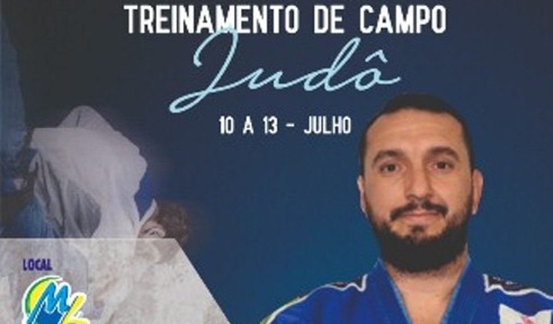 Instituto Andrade realiza treino de campo de judô em Arapiraca