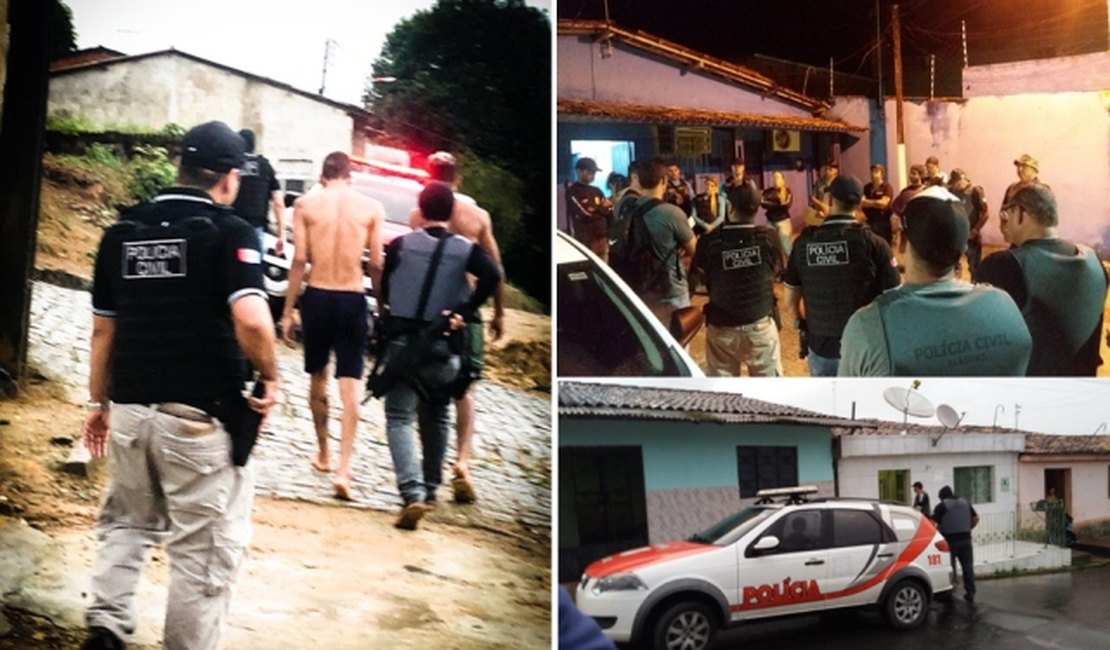 Operação policial desarticula organização criminosa em Rio Largo
