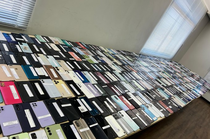 Mais de mil celulares roubados já foram devolvidos às vítimas em Alagoas