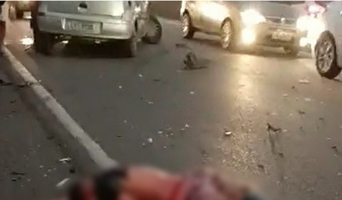 Condutor morre em batida envolvendo carro e moto após suposta tentativa de ultrapassagem, em Pilar