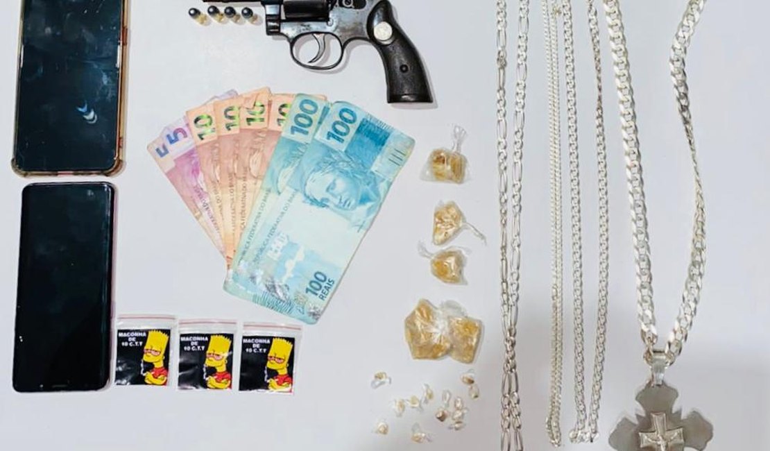 Suspeito de roubo é localizado em motel, briga com militares e é preso em Arapiraca