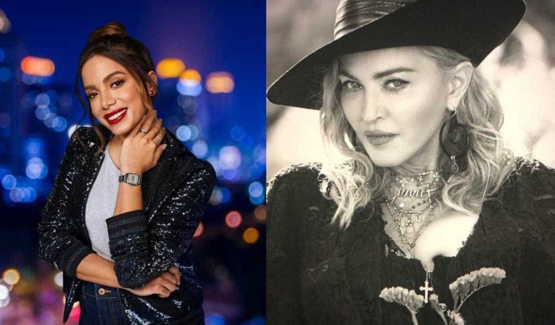 Madonna convida Anitta para dueto, diz colunista