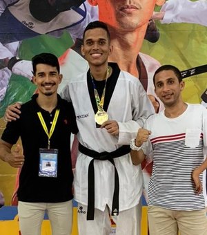 Alagoanos conquistam medalhas de ouro e bronze na Copa Regional Nordeste de Taekwondo