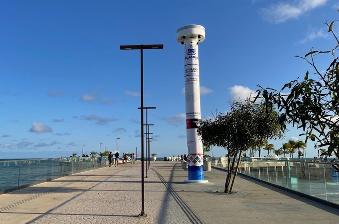 Justiça autoriza instalação de Totens de Videomonitoramento em espaços públicos de Maceió