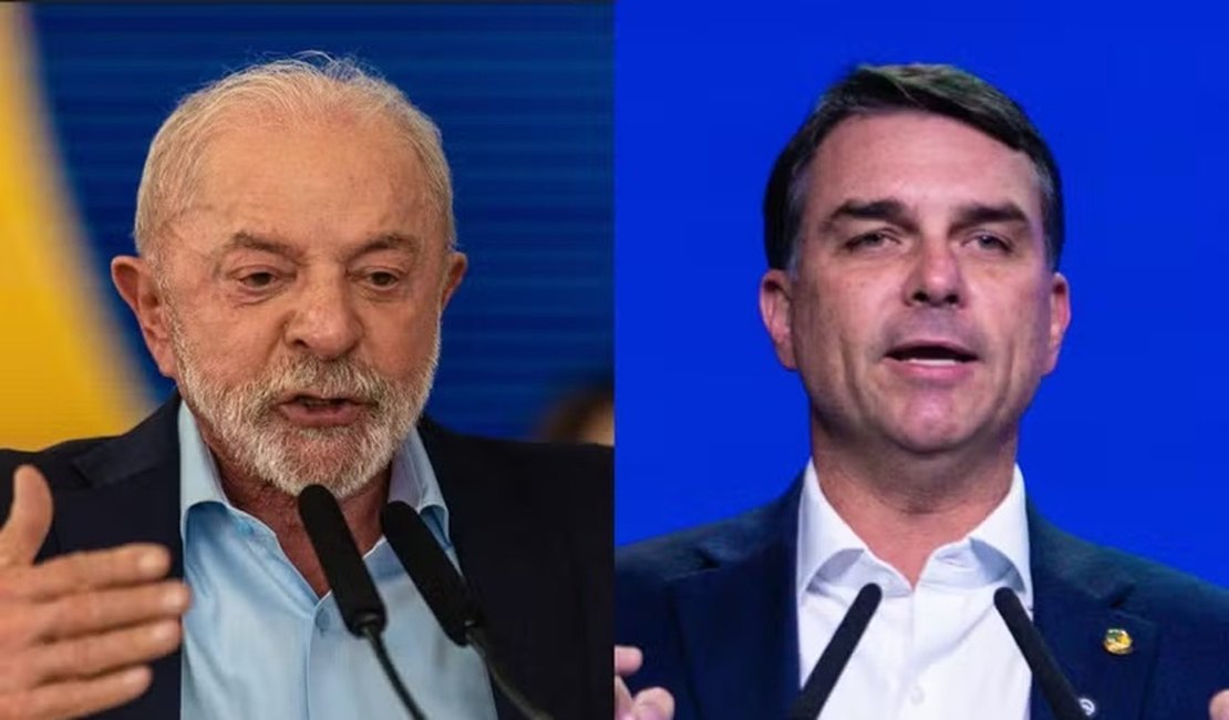 Pesquisa Quaest: Flávio aparece numericamente à frente de Lula no 2º turno pela primeira vez na campanha