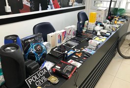 Polícia Civil prende jovem acusado de série de arrombamentos no Pilar