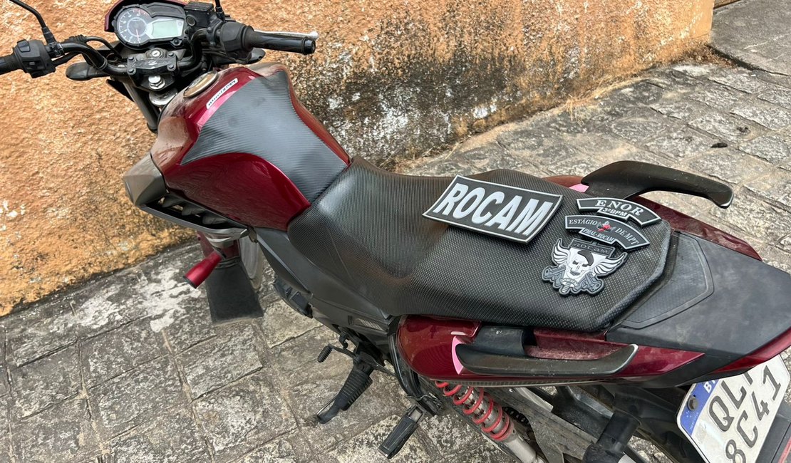 Indivíduo é preso por furto de motocicleta em Arapiraca