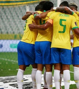 Alagoano Roberto Firmino marca duas vezes, Brasil goleia Bolívia e lidera Eliminatórias