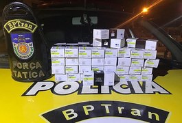 960 comprimidos, utilizados para ‘Boa noite, Cinderela‘, são encontrados dentro de mochila