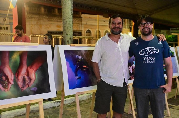 Projeto Meros do Brasil destaca preservação marinha no Circuito Penedo