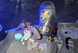 Companhia da PM é recebida a tiros e prende suspeito com arma de fogo na Cidade Universitária