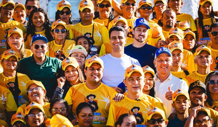 Prefeito de Coité do Nóia, Bueno Higino, acompanha JHC e Gilvan Barros em romaria ao Juazeiro
