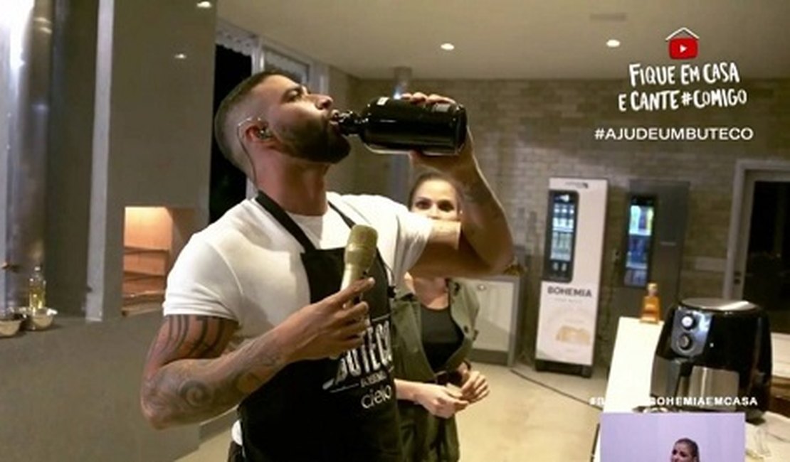 Gusttavo Lima desabafa nas redes sociais após live: “Acho que não rola mais”