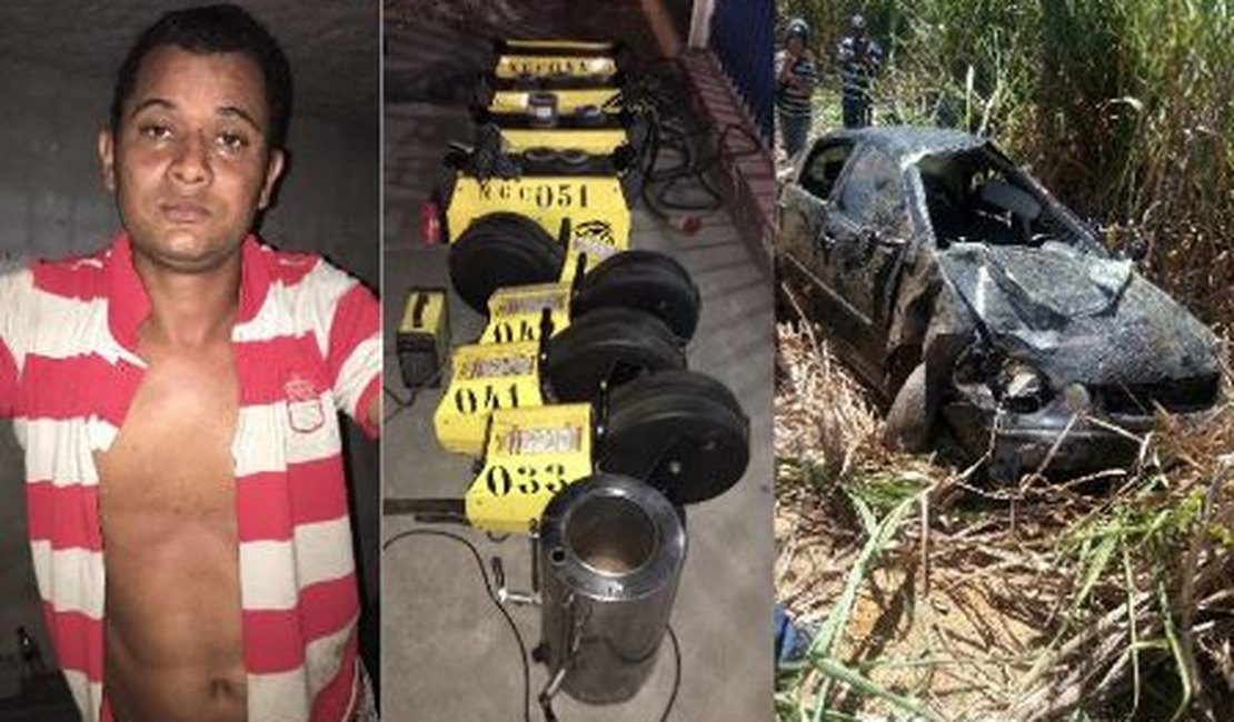 Suspeito de assalto à empresa em Marechal Deodoro é capturado pela Polícia Civil