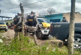 Viatura do BPRv colide durante perseguição a suspeitos no interior de AL