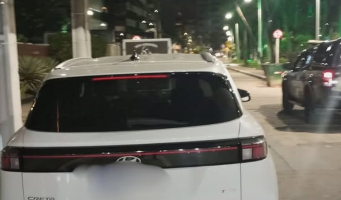 Motorista embriagado é preso após fuga em alta velocidade na Orla de Maceió